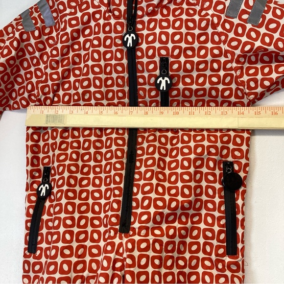 Ducksday Reflective 1 Piece Rain suit  Snowasuit Orange 18-24 months - Picture 6 of 16